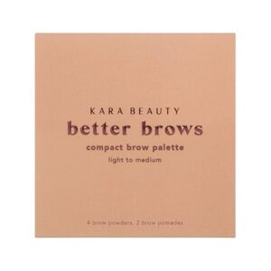 Better Brows Mini Eyebrow Palette By Kara Beauty